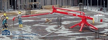 Распределительная стрела механическая круговая Putzmeister RV 10