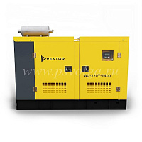 Дизельный генератор Vektor AD-120Y-T400 в шумозащитном кожухе