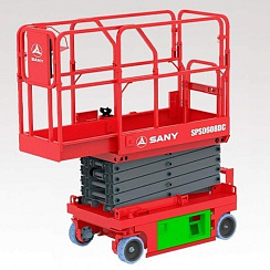 Sany SPS0608DC ножничный подъемник