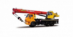 Автокран PALFINGER SANY 30 тонн на шасси КАМАЗ