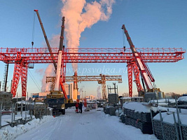 Козловой кран Shikaan двухбалочный 25т