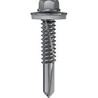 Самосверлящий самонарезающий винт с шайбой (EPDM) до 12 мм