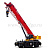 Короткобазный кран PALFINGER SANY SRC800T